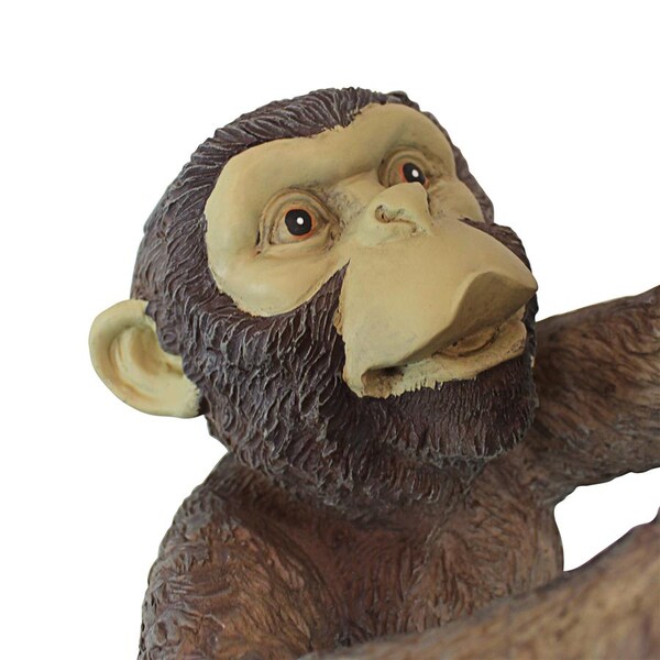 Design Toscano Makokou the Climbing Monkey Statue: Set of 2 - NG932154