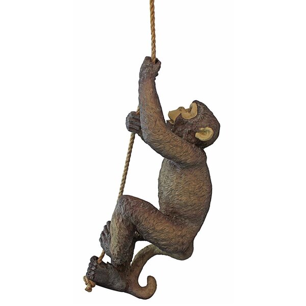 Design Toscano Makokou the Climbing Monkey Statue: Set of 2 - NG932154