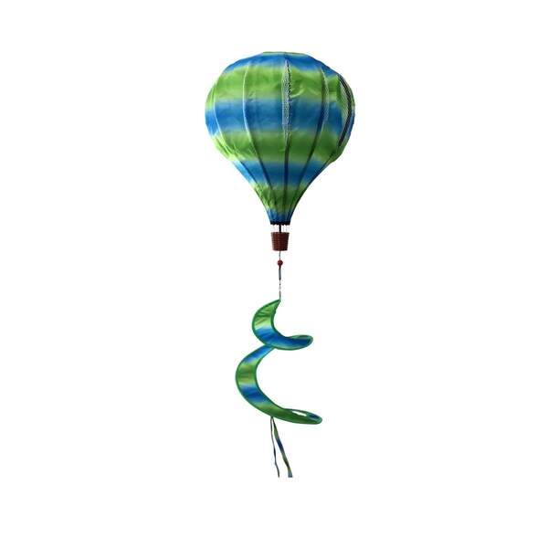 Briarwood Lane Briarwood Lane BLW00032 Deluxe Hot Air Balloon Spinner  Blue - BLW00032