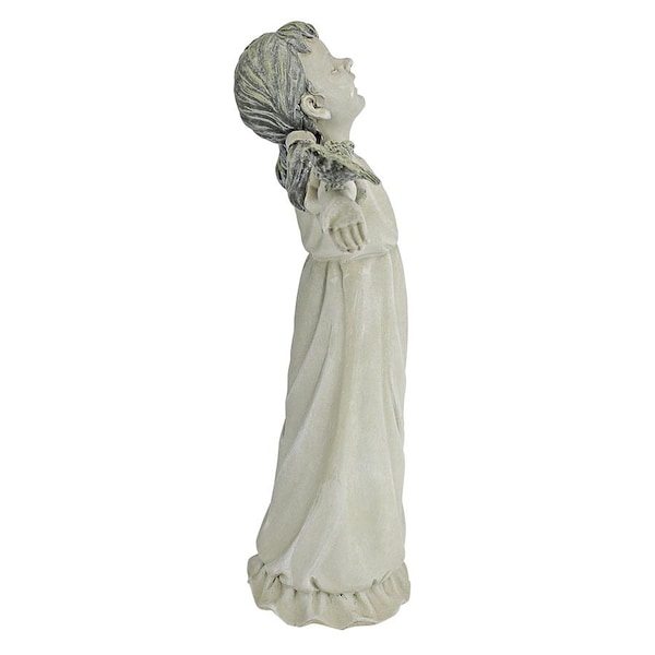 Design Toscano Basking in God's Glory Little Girl Statue: Medium - NG34012