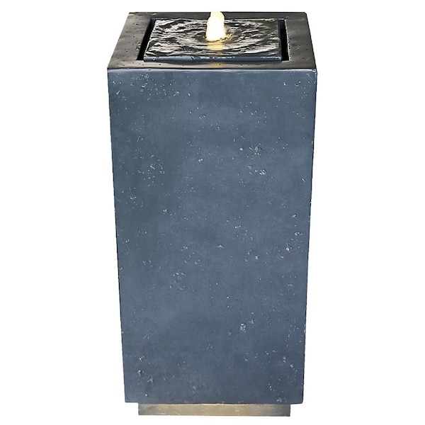 Design Toscano Modern Columnar Bubbling Garden Fountain - DW184067