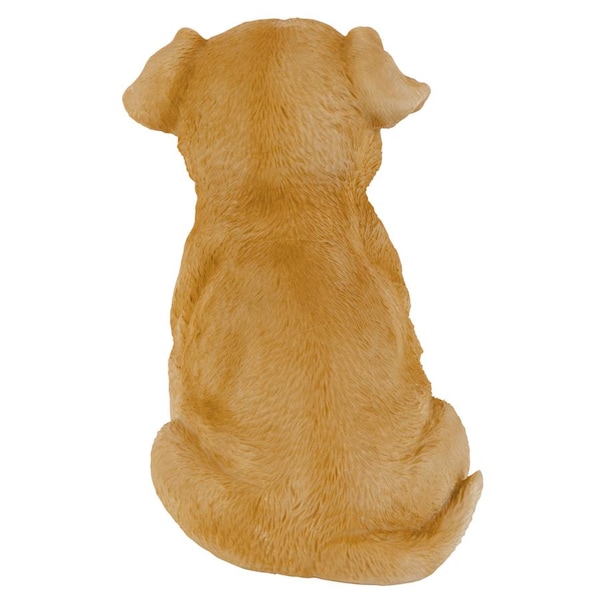 Design Toscano Golden Retriever Puppy Partner Collectible Dog Statue - JQ100671