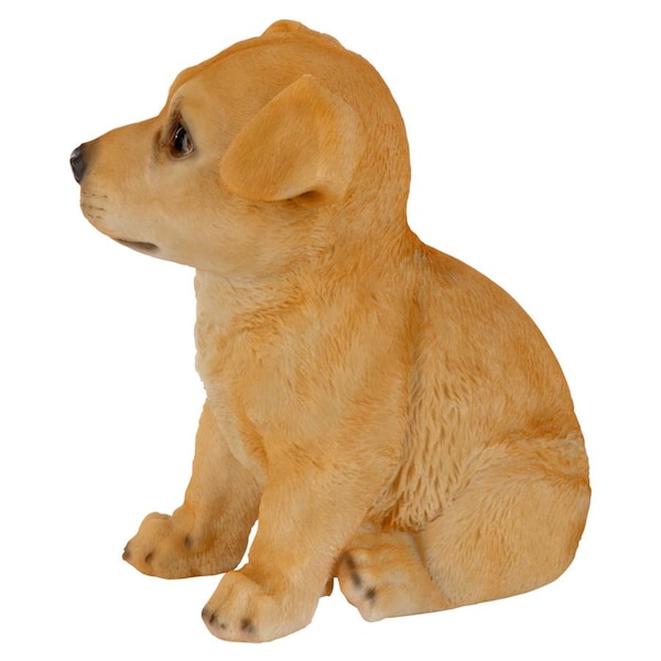 Design Toscano Golden Retriever Puppy Partner Collectible Dog Statue - JQ100671