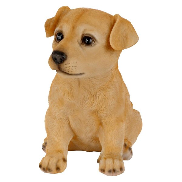 Design Toscano Golden Retriever Puppy Partner Collectible Dog Statue - JQ100671