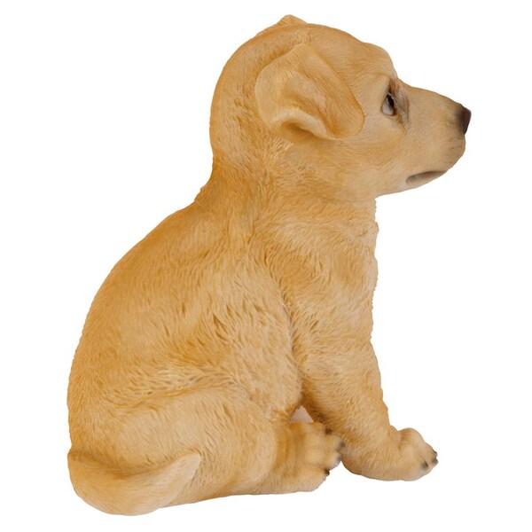 Design Toscano Golden Retriever Puppy Partner Collectible Dog Statue - JQ100671