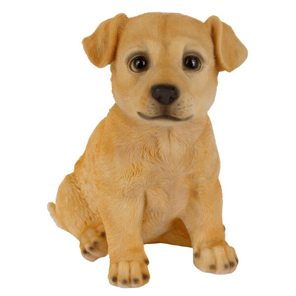 Design Toscano Golden Retriever Puppy Partner Collectible Dog Statue - JQ100671