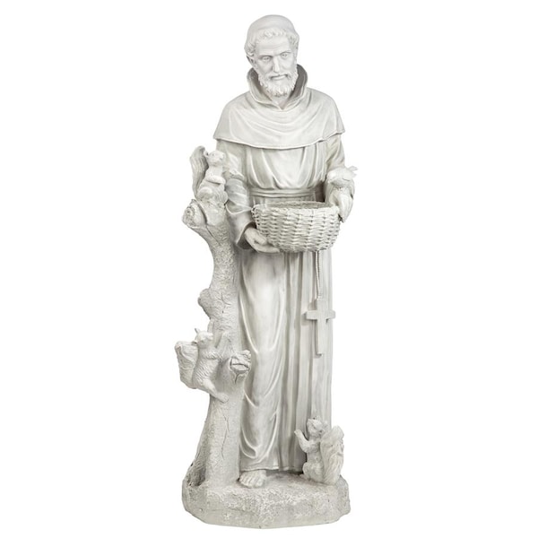 Design Toscano Nature's Nurturer, St. Francis Sculpture: Large - KY1299