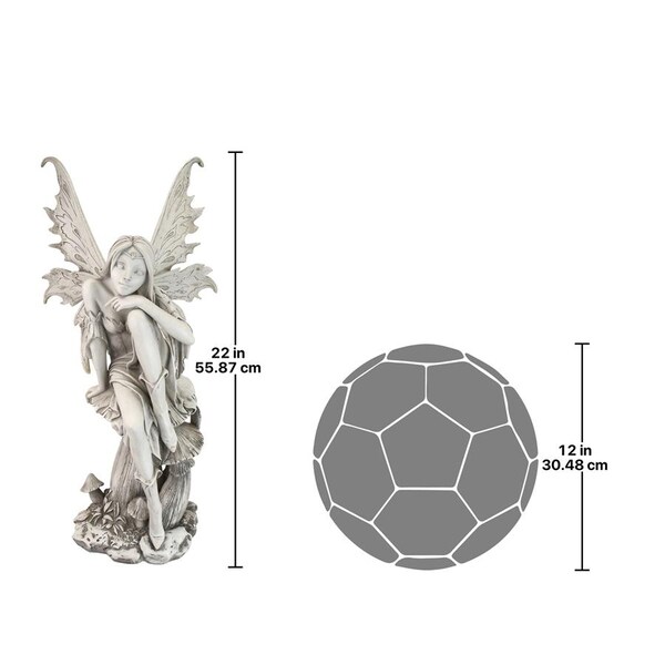 Design Toscano Fairy of Hopes and Dreams Garden Statue by artist Cecelia - CL6860