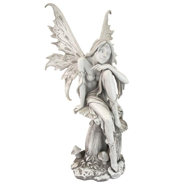 Design Toscano Fairy of Hopes and Dreams Garden Statue by artist Cecelia - CL6860