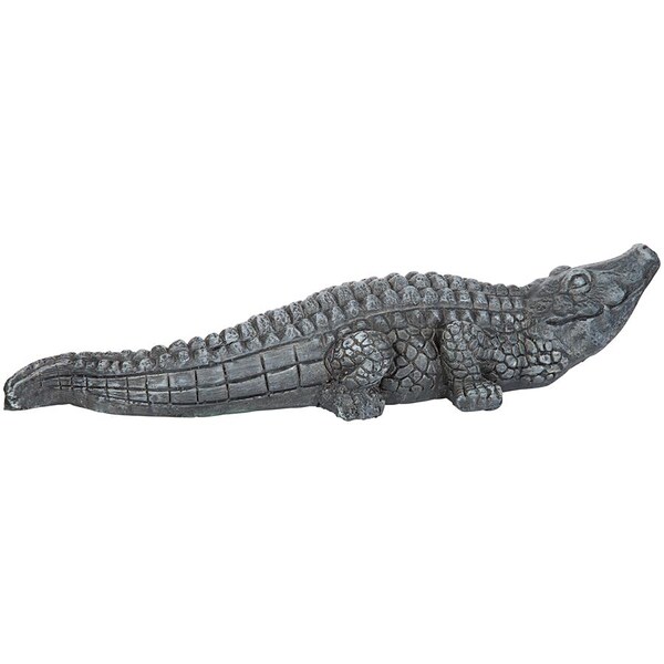 Design Toscano Chomper the Swamp Beast Garden Gator Statue - FU84355