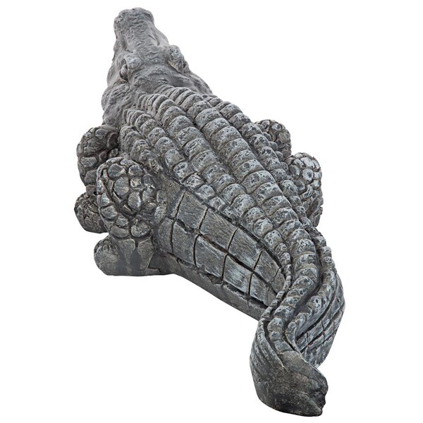 Design Toscano Chomper the Swamp Beast Garden Gator Statue - FU84355