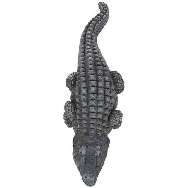 Design Toscano Chomper the Swamp Beast Garden Gator Statue - FU84355