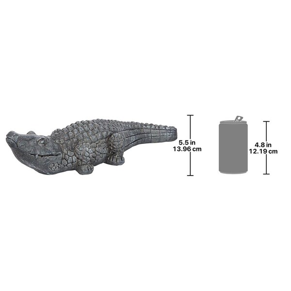 Design Toscano Chomper the Swamp Beast Garden Gator Statue - FU84355
