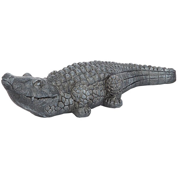 Design Toscano Chomper the Swamp Beast Garden Gator Statue - FU84355
