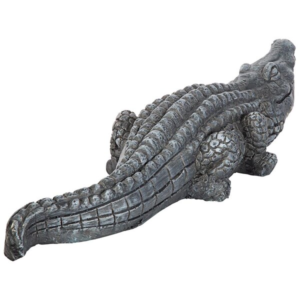 Design Toscano Chomper the Swamp Beast Garden Gator Statue - FU84355