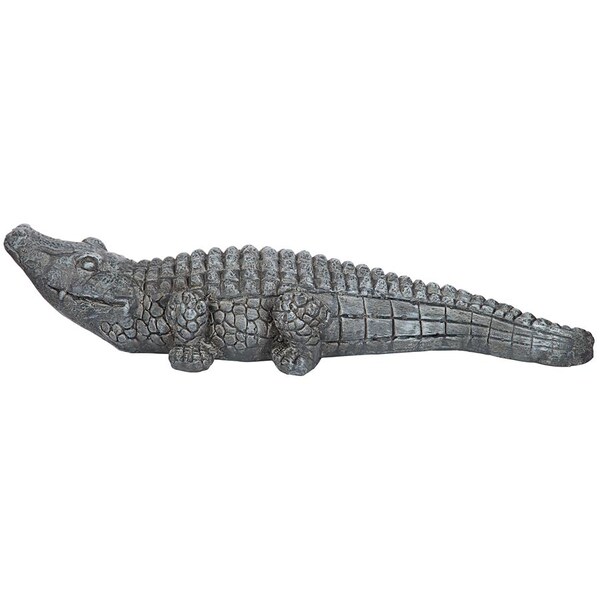 Design Toscano Chomper the Swamp Beast Garden Gator Statue - FU84355