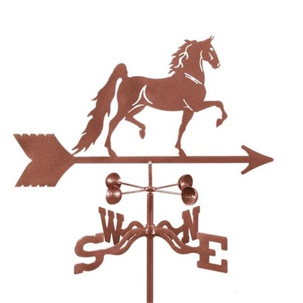 Ez Vane EZ Vane EZ1506-DK Saddlebred Horse Weathervane with Deck Mount - EZ1506-DK
