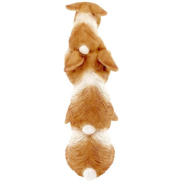 Design Toscano See, Hear, Speak No Evil Bunny Rabbits Statue - HT104330