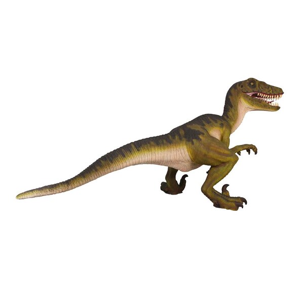 Design Toscano Jurassic-Sized Dromaeosaurus Raptor Dinosaur Statue - NE110115