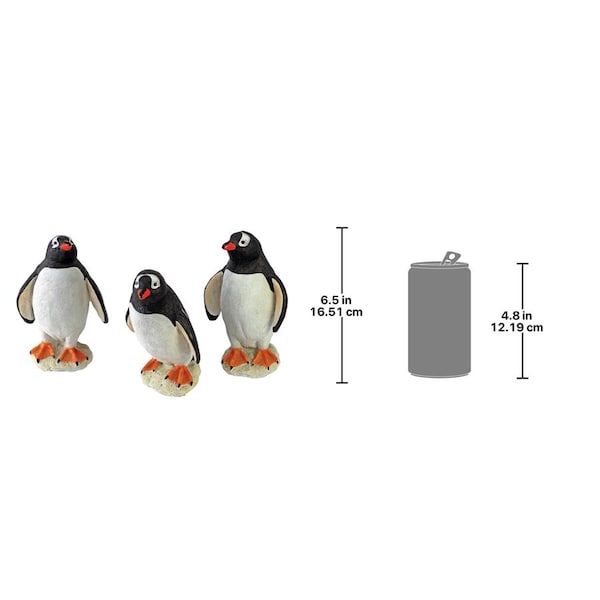 Design Toscano Baby Penguin Triplet Statues - QM2335300