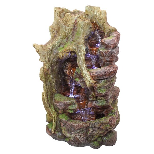 Design Toscano Willow Bend Illuminated Garden Fountain - QN164017