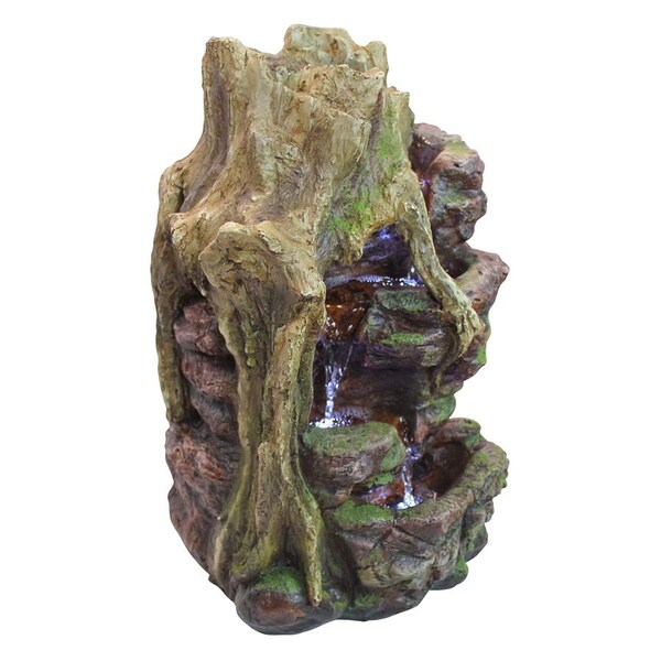 Design Toscano Willow Bend Illuminated Garden Fountain - QN164017