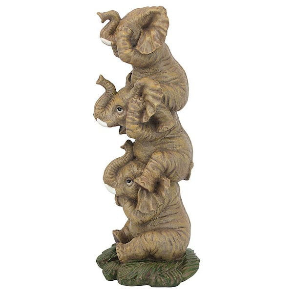 Design Toscano The Hear-No, See-No, Speak-No Evil Elephants: Medium, Set of Two - NG933769