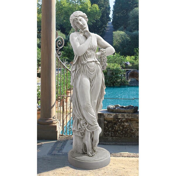 Design Toscano Dancer with Finger on Chin Sculpture (c.1809) - KY1463