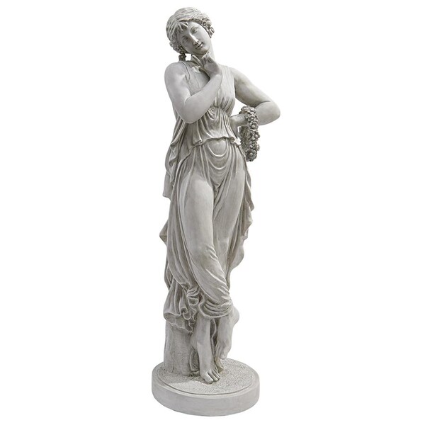Design Toscano Dancer with Finger on Chin Sculpture (c.1809) - KY1463