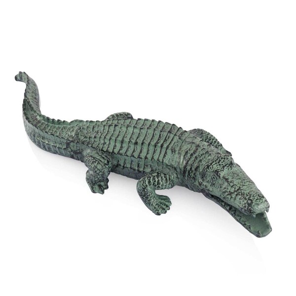 Ricki&Aposs Rugs Mean Old Alligator Sculpture - RI3197554