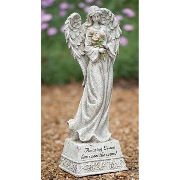 Roman 14 in. Grave Angel Amazing Grace Figure, 2PK - 65462