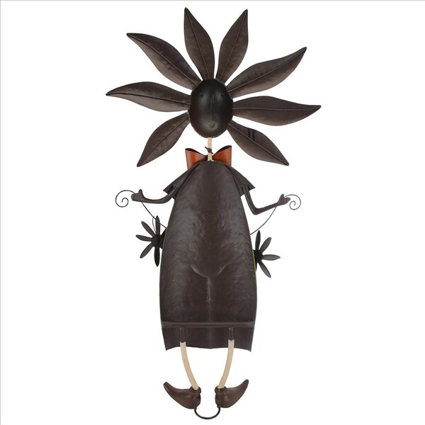 Design Toscano Flower Children Metal Garden Statue: Boy - FU71632