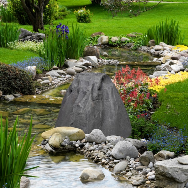 Gardenised Outdoor Natural Artificial Fringe Rock Decor for Gardens, Lawns, and Landscapes - QI004478