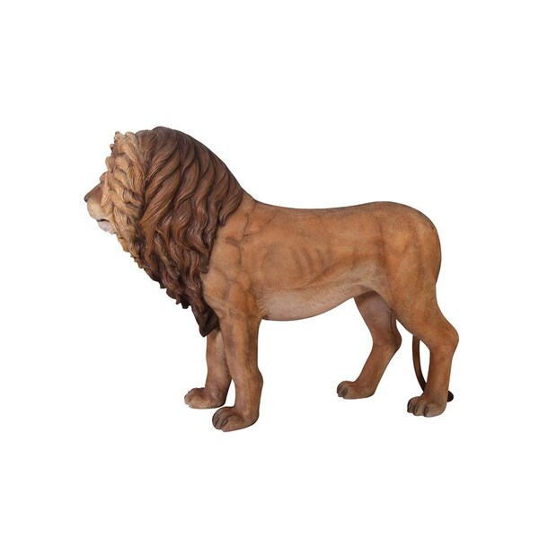 Design Toscano Life-Size "King of the Lions" Sculpture - NE110101