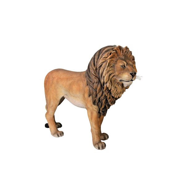 Design Toscano Life-Size "King of the Lions" Sculpture - NE110101