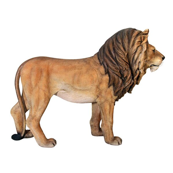Design Toscano Life-Size "King of the Lions" Sculpture - NE110101