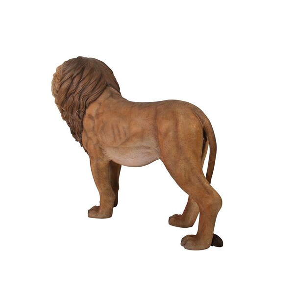 Design Toscano Life-Size "King of the Lions" Sculpture - NE110101
