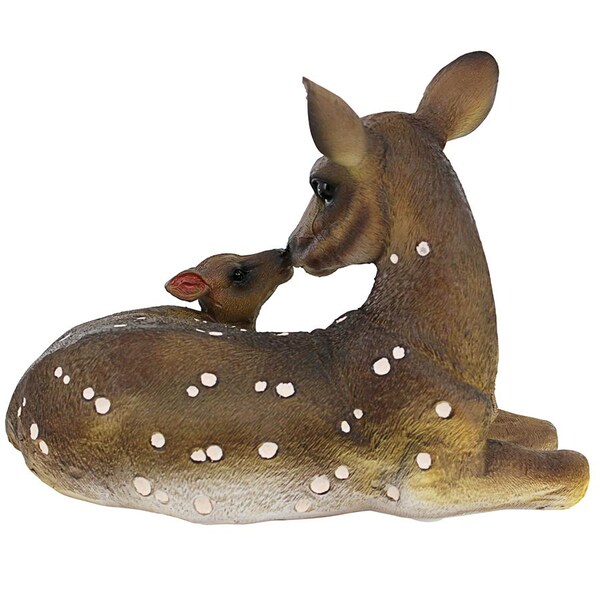 Design Toscano Mother's Love Doe and Fawn Statue: Small - AL20502