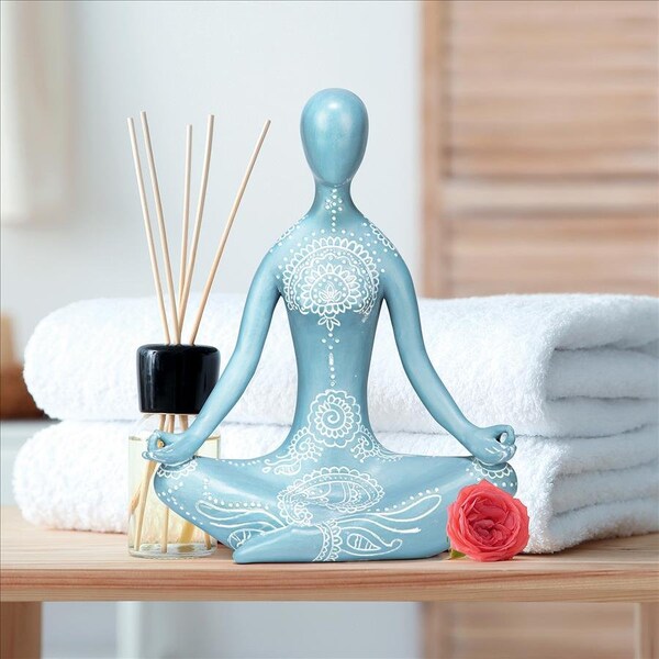 Design Toscano Spiritual Zen Yoga Meditation Statue - QL1274