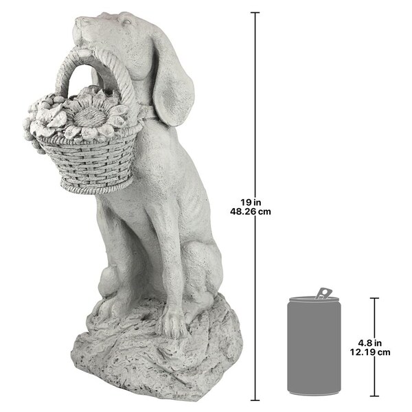 Design Toscano Man's Best Friend Dog Statue - EU1379