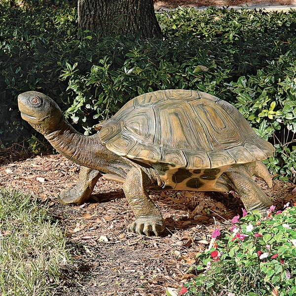 Design Toscano The Tranquil Tortoise Garden Sculpture: Giant - KY168