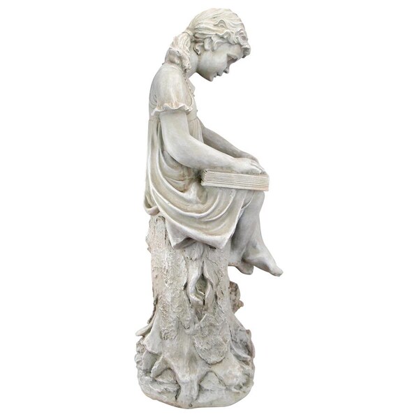 Design Toscano Sierra the Reading Child Garden Statue - JQ9634