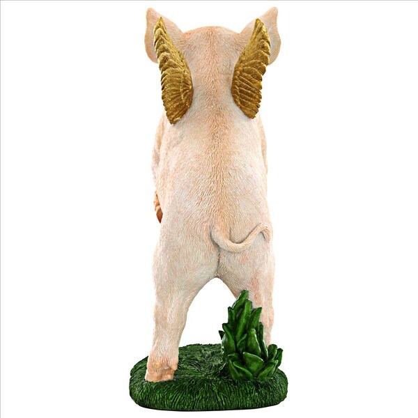 Design Toscano When Pigs Fly Flamboyant Farm Statue - QM21005