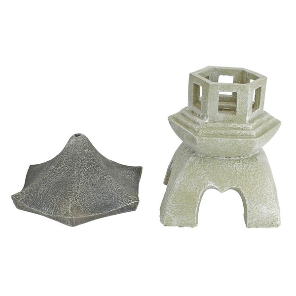 Design Toscano Pagoda Lantern Sculpture: Set of Two Medium - NG729869