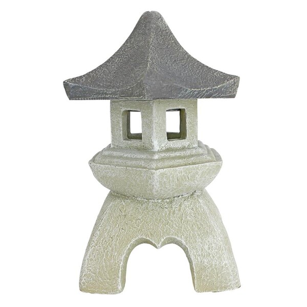 Design Toscano Pagoda Lantern Sculpture: Set of Two Medium - NG729869