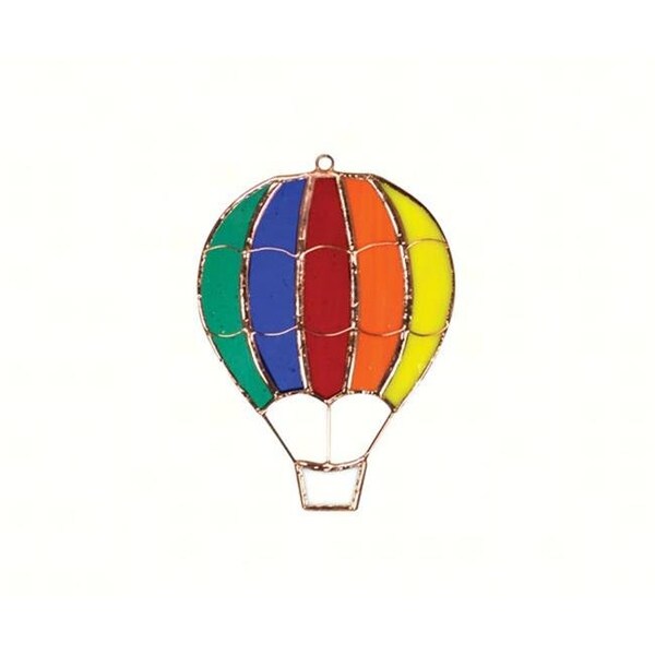 Gift Essentials Gift Essentials GE135 Rainbow Hot Air Balloon Stainless Steel Sun Catcher - GE135