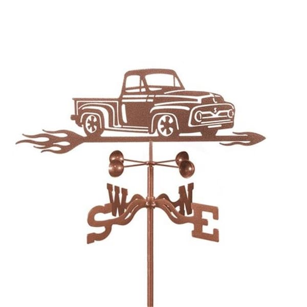 Ez Vane EZ Vane EZ1020-DK Ford Truck Weathervane with Deck Mount - EZ1020-DK