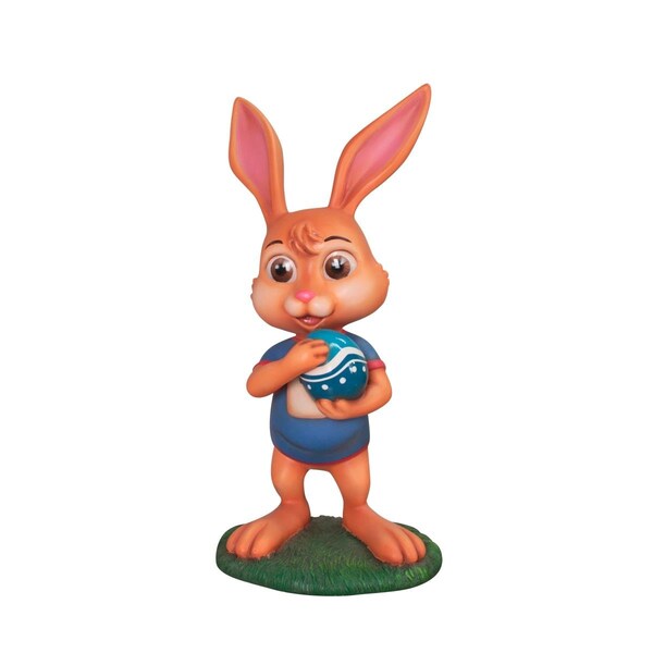 Queens Of Christmas 2.5 ft. Easter Bunny Son Statue - EST-RBT-BOY