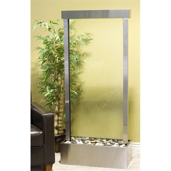 Adagio Adagio HRC2050 Harmony River - Clear Glass Floor Fountain - HRC2050