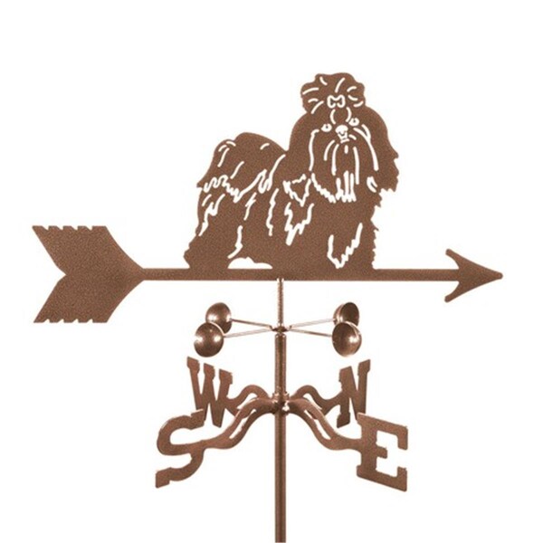 Ez Vane Shih Tzu Dog Weathervane with Garden Mount - EZ1420-GR
